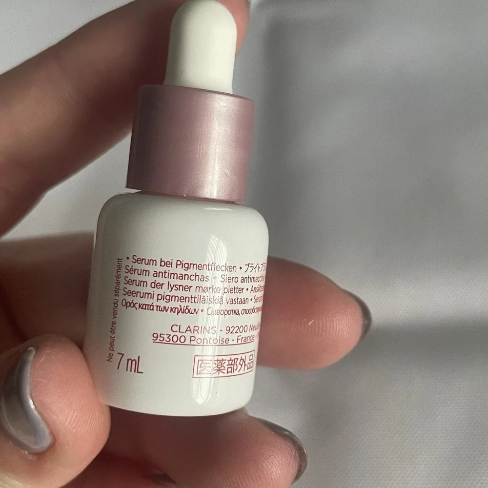 Clarins Paris Bright Plus Advanced Brightening Serum Trial Size 7 mL 0.2 Oz